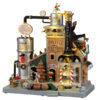 LEMAX CHRISTMAS CHOCOLATIER TRUFFLE FACTORYINCL. ADAPTOR 74254, 550 mA (WHITE)