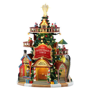 LEMAX THE TANNENBAUM TOWER CHRISTMAS SHOPSB/O (4.5V)