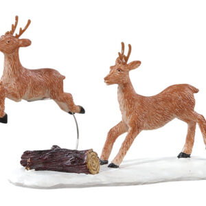 LEMAX PRANCING REINDEER
