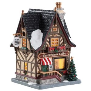 LEMAX THE CHRISTMAS CUBBYINCL. ADAPTOR 44338, 100 mA (WHITE)