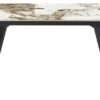 TAVOLO ALLUNGABILE TREVOR 160(240)X90X75 CM MARRONE MARMORIZZATO