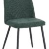 SEDIA TRACY IN TESSUTO COLOR VERDE SCURO DIM. 57X45X84CM