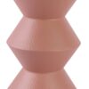 TAVOLINO KLEPSY IN MET. TERRACOTTA DIAM. 30,5 X H.44,5CM