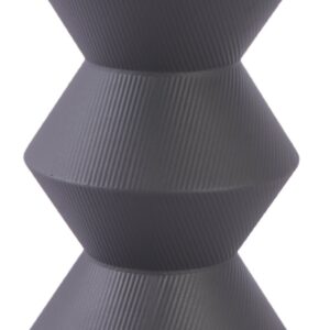 TAVOLINO KLEPSY IN METALLO GRIGIO SCURO DIAM. 30,5 X H.44,5CM