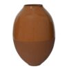 Vaso rotondo in ferro smaltato e verniciato a polvere