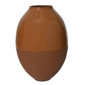 Vaso rotondo in ferro smaltato e verniciato a polvere