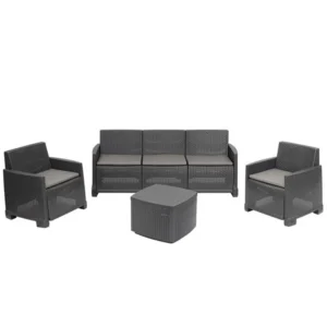 Set salottino garda antracite