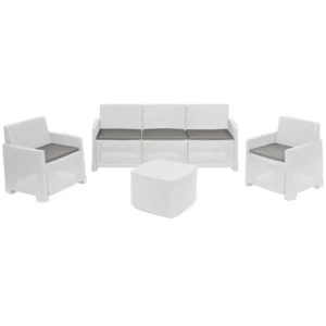 Set salottino garda bianco