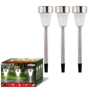 Set 3 lampade solari