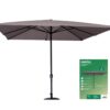 Ombrellone giardino quadr.grigio mt.3X3