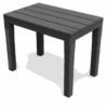 Panca timor antracite 60x38x45
