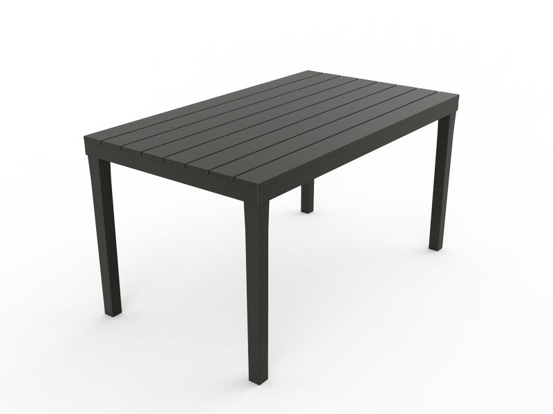 Tavolo sumatra antracite 138x80x72