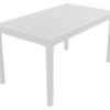 Tavolo sumatra bianco138x80x72