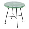 Tavolino rotondo spider verde