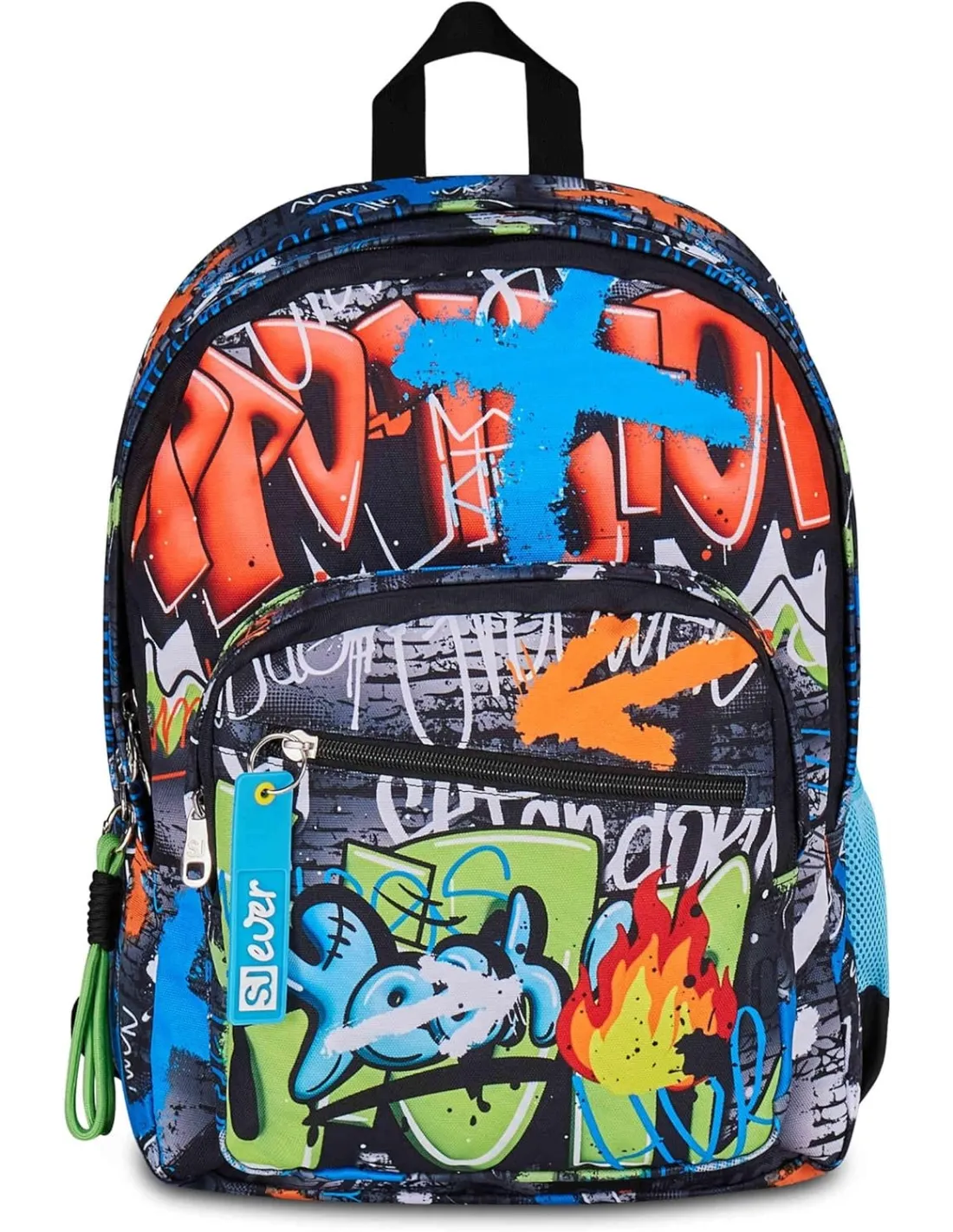 Zaino dop.scomp.sj gang sj ever hight flames