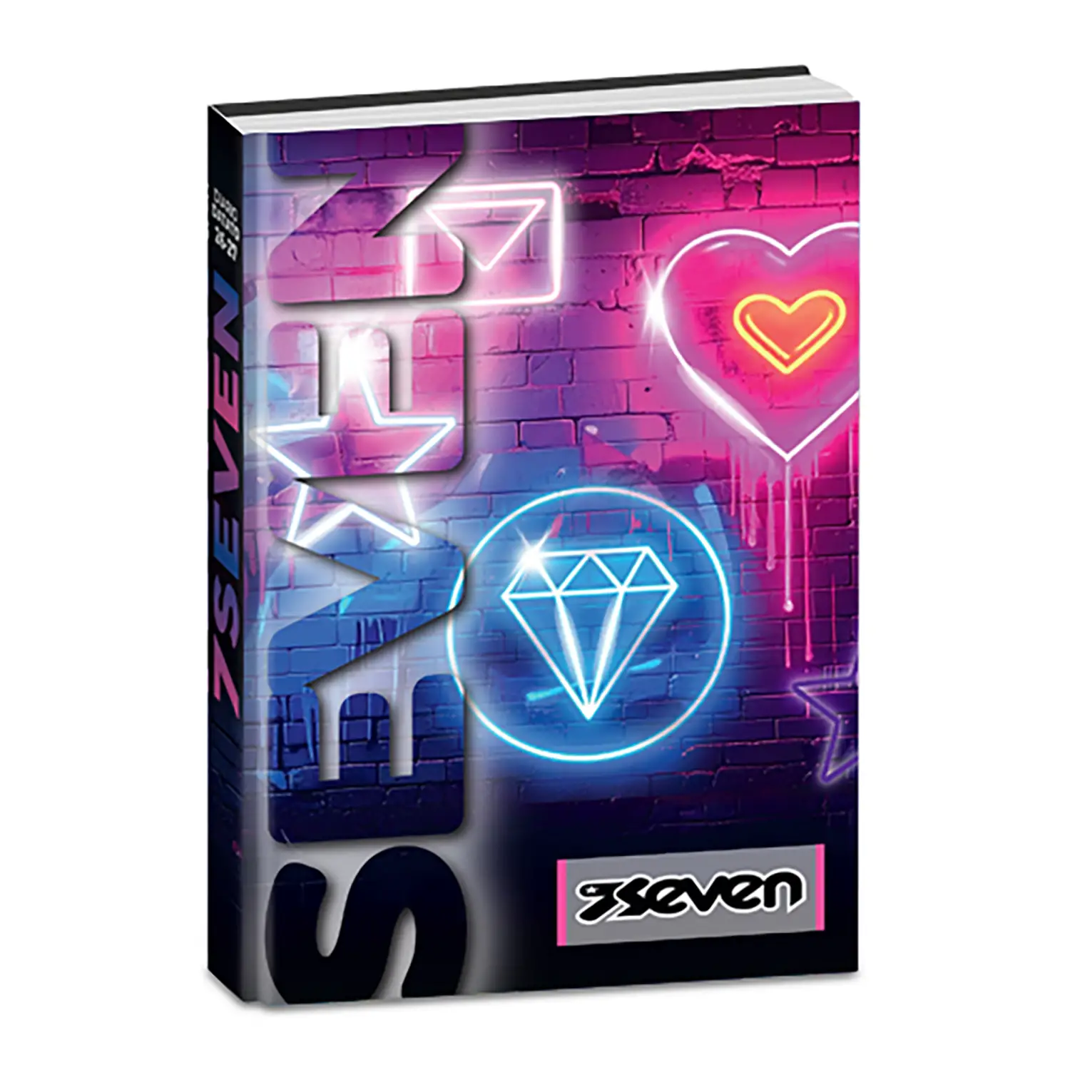 Diario std 12m datato seven cartotecnica girl