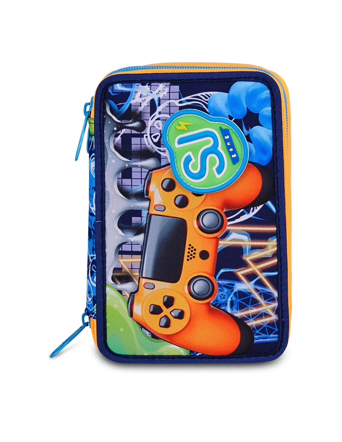 Astuccio 3 zip sj gang joytful pins boy