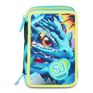 Astuccio 3 zip sj gang metal dragon boy