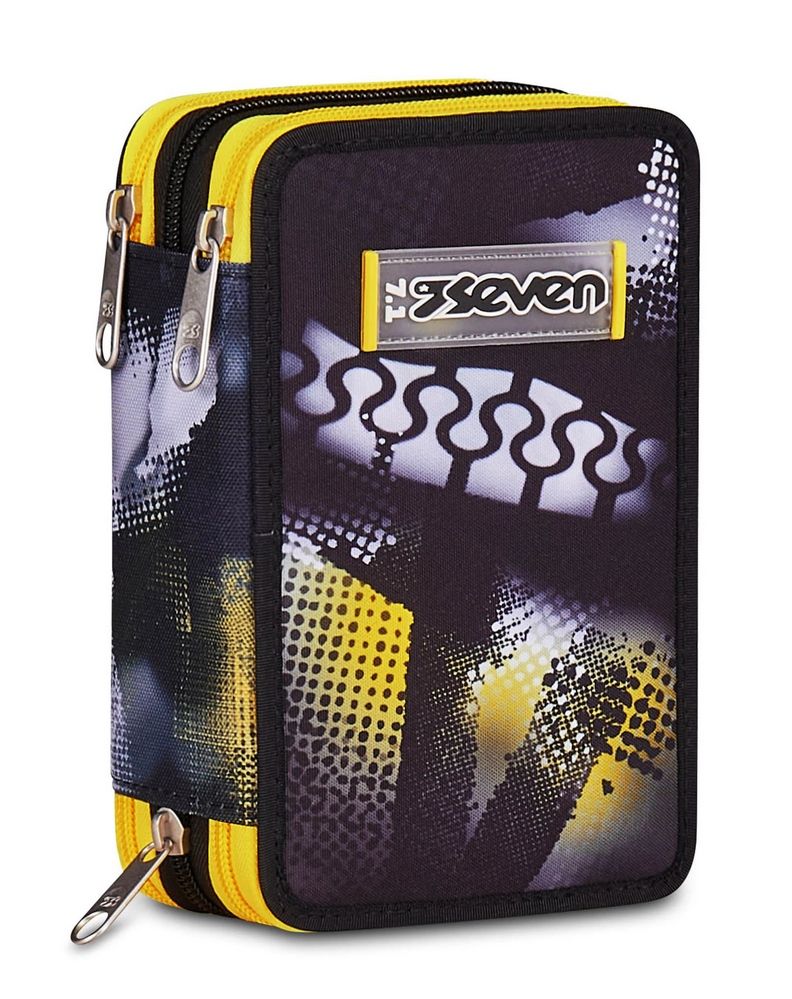 astuccio-scuola-seven-3-zip-golden-paint